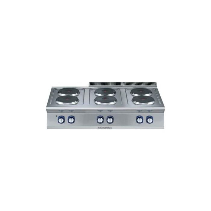 Electrolux 371019 Electric Boiling Top 700XP 6-Hot Plates. Model number: E7ECEL6R00