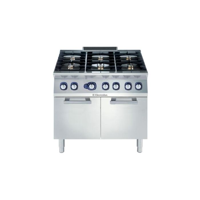 Electrolux 371173 700XP 6 Burner Gas Range on Large Gas Oven-UK. Model number: E7GCGI6CLG