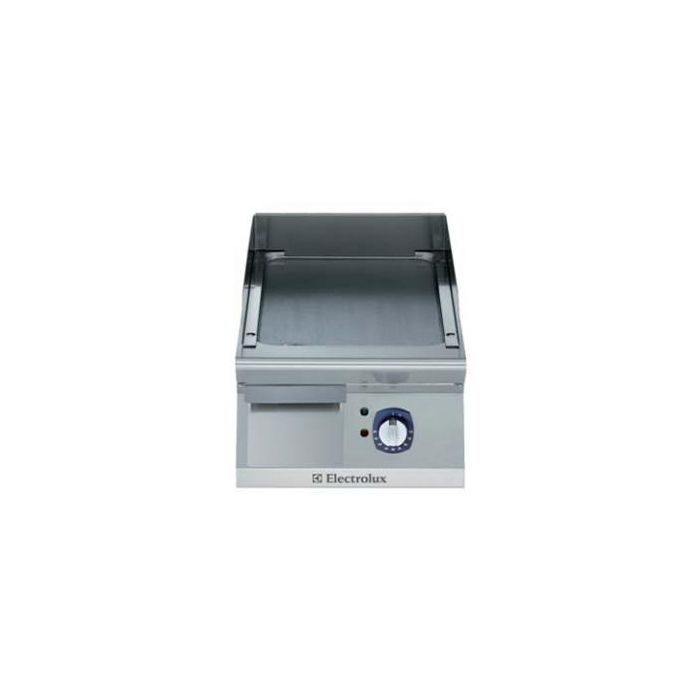 Electrolux 371198 700XP 400mm wide Electric Griddle with Mild Steel Cooking Surface. Model number: E7FTEDSSIN