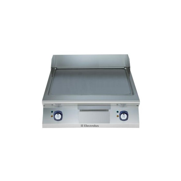 Electrolux 391173 900XP 800mm wide Electric Griddle with Mild Steel Cooking Surface. Model number: E9FTEHHS0N