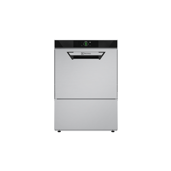 Electrolux 400306 Warewashing NeoBlue Touch Undercounter Dishwasher (L) with pressure boiler in AISI304, rinse aid+detergent pumps, drain pump, tank filters, max 65 r/h, 1ph