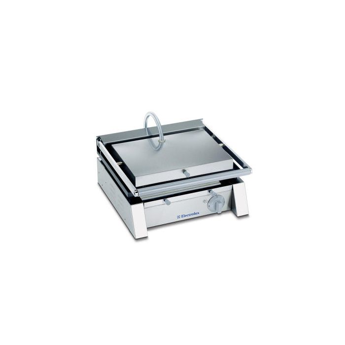 Electrolux Libero panini grill. Ribbed top and bottom plate. 602130
