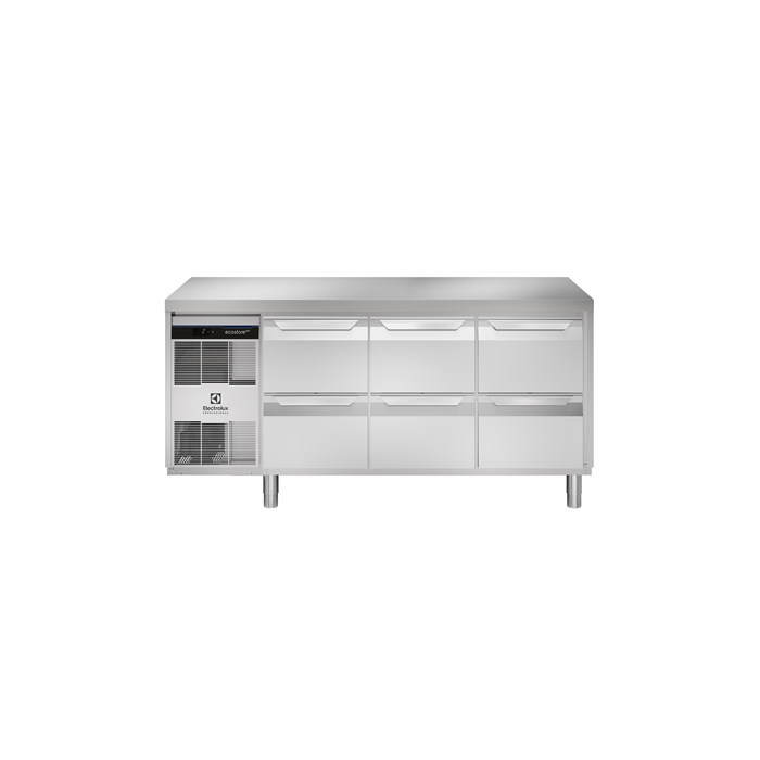 Electrolux ecostore HP Premium Freezer Counter - 440lt, 6-Drawer (R290) PNC 710280