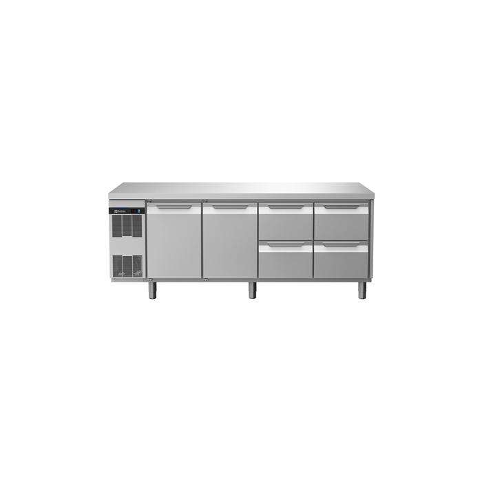 Electrolux ecostore HP Concept Refrigerated Counter - 2 Door, 4 Drawers PNC 710345
