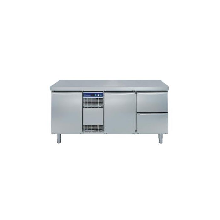 Electrolux 726560 Refrigerated Counter. Capacity: 440 litres. 2 Doors 2 Drawers. Model number: RCDR3M22