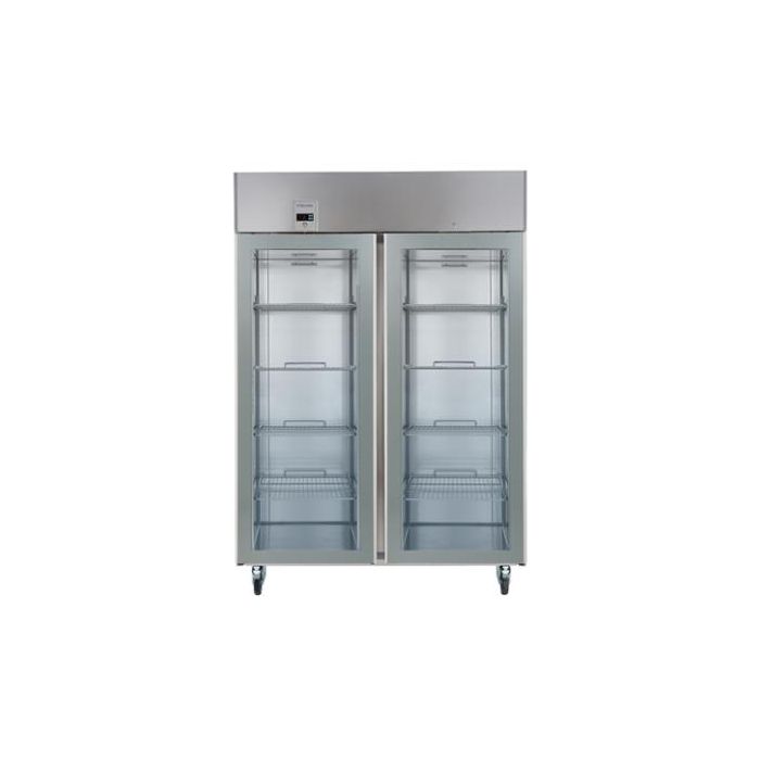 Electrolux 727412 ecostore 2 Glass Door Digital Stainless Steel Refrigerator 1430 litre (+2/+10) R290 - UK Plug. Model number: RE4142GRCG