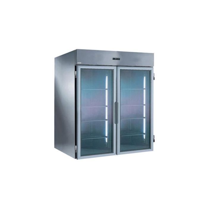 Electrolux 732000 Digital Cabinets Roll-in Refrigerator 2700 litre - 2 glass door - remote. Model number: EDVP20VR1G