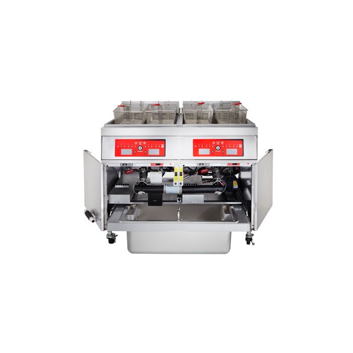 Vulcan Hart ER Series 1ER50AF electric fryer solid state control and KleenScreen PLUS&reg; filter