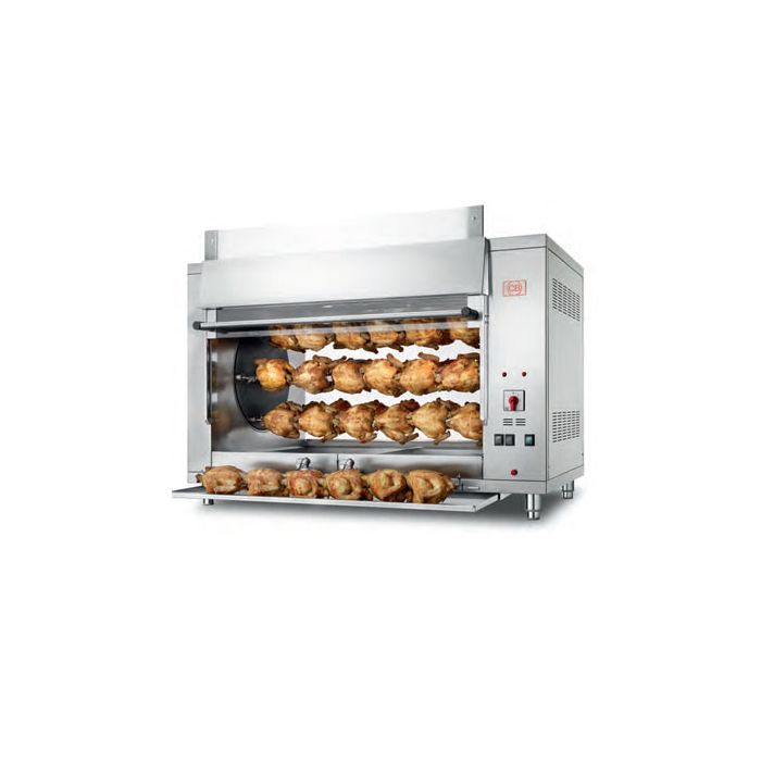 CB P10/6 36P planetary chicken rotisserie. Electric. 36 bird capacity