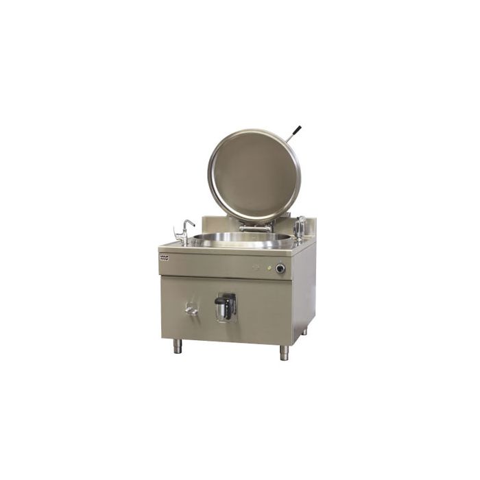 500 litre square Commercial Boiling Pan. Indirect steam heat. Icos PQF.V 500/N 