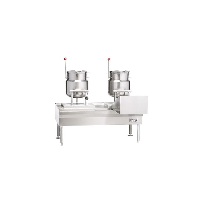 Vulcan Hart VKT50/1212 2/3 Jacketed Spec Line Counter Steam Kettle. 