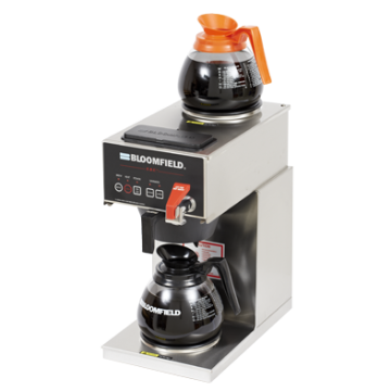 Bloomfield ebc&trade; two warmer electronic brewer 1040D2F