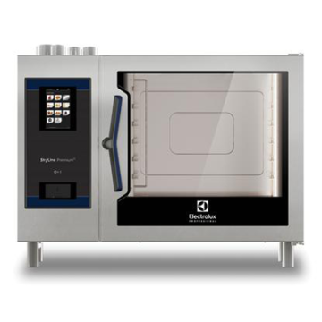 Electrolux 229802 SkyLine PremiumS Natural Gas Combi Oven 6GN2/1, Left hinged door