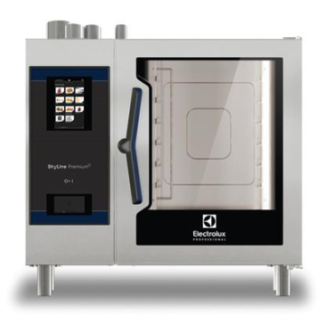 Electrolux 229817 SkyLine PremiumS Natural Gas Combi Oven 6GN1/1, 60 Hz