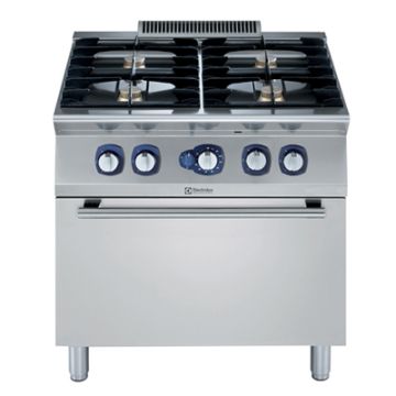 Electrolux 371403 Modular Cooking Range Line 700XP 4-Burner Gas Range on Gas Oven
