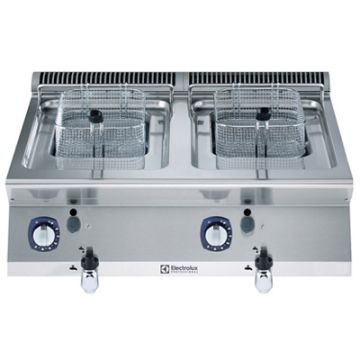 Electrolux 371423 Modular Cooking Range Line 700XP Two Wells Gas Fryer Top 7 liter