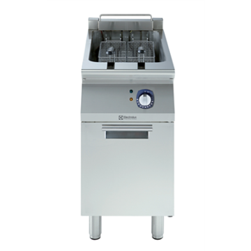 Electrolux 391190 18-lt electric Fryer with 1 well (internal heating elements), 2 half size baskets and lid included  - Marine - 400V