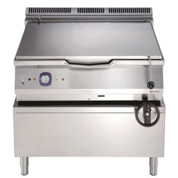 Electrolux 391594 Modular Cooking Range Line 900XP Gas Bratt Pan 100lt with Duomat bottom (60Hz)