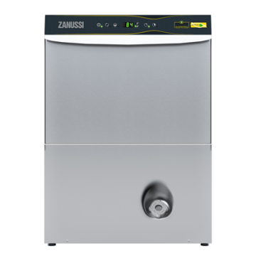 Zanussi 400236 Warewashing Undercounter, ACTIVE Guaranteed Rinse System,single skin,water soft,drain pump,rinse aid disp,540d/h 