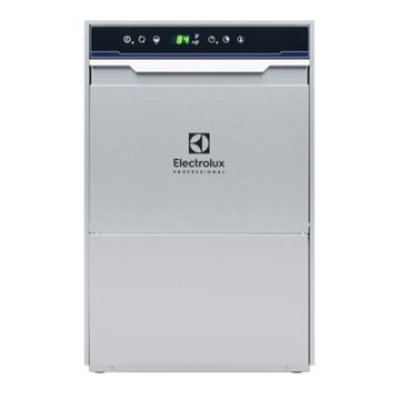 Electrolux 402319 Warewashing Small Double Skin Glasswasher with Drain Pump, Detergent Dispenser and Cold Rinse, 60B/H 3 Cycles wi