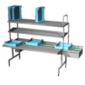 METOS DISH SORTING UNIT EASY CLEAN 4A L-R RESTAURANT (4246245)