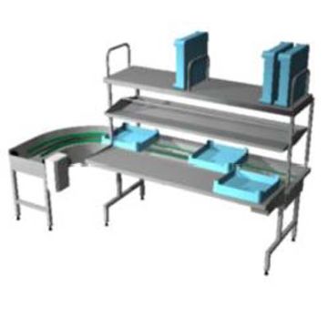 METOS DISH SORTING UNIT EASY CLEAN 4A 90&#176; R-L RESTAURANT (4246248)