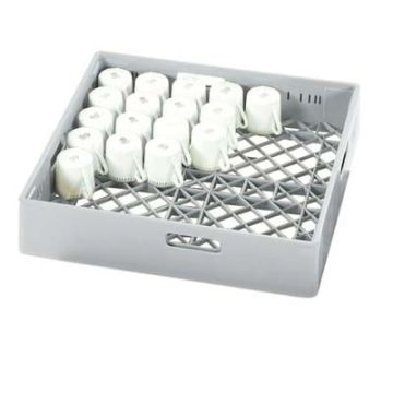 METOS Dishwashing basket  010G, for cups, grey (4550000)