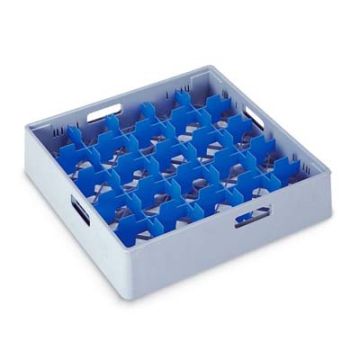 METOS GREY COMPARTMENT BASKET WITH BLUE COMPARTMENT FOR 25 X (4550012)