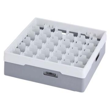 METOS GREY COMPARTMENT BASKET WITH WHITE HEIGHTENING FRAME A (4550036)