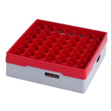 METOS GREY COMPARTMENT BASKET WITH RED HEIGHTENING FRAME AND (4550038)