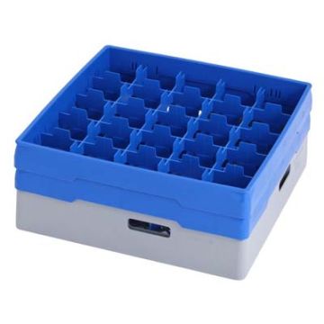 METOS GREY COMPARTMENT BASKET WITH BLUE HEIGHTENING FRAME AN (4550044)