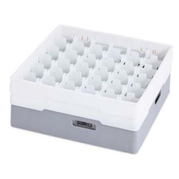 METOS GREY COMPARTMENT BASKET WITH WHITE HEIGHTENING FRAME A (4550046)