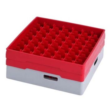 METOS GREY COMPARTMENT BASKET WITH RED HEIGHTENING FRAME AND (4550048)