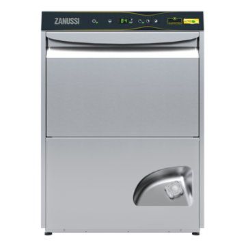 Zanussi 502730 Warewashing Undercounter, ACTIVE Guaranteed Rinse, double skin, water soft, drain pump, rinse aid disp,720d/h 