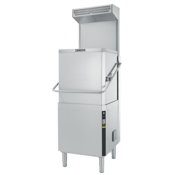 Zanussi 504272 Warewashing Hood Type Dishwasher, Manual with ESD, Automatic Deliming Device &amp; Advanced Filtering System 