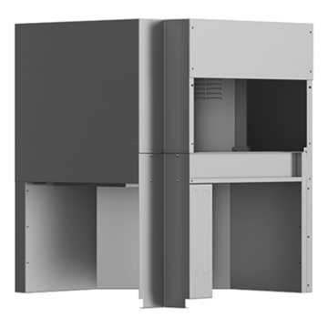 Electrolux 535140 Corner drying zone for green&clean Dual Rinse Rack Type Dishwasher, 60Hz - Marine