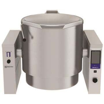 Electrolux 586039 High Productivity Cooking Electric Tilting Boiling Pan, 500lt Hygienic Profile, Freestanding with Stirrer