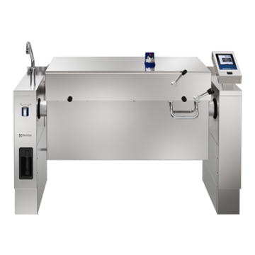 Electrolux 586292 ProThermetic Sprint Electric Tilting Pressure Braising Pan, 170lt Hygienic Profile, External control panel, Freestanding with CTS