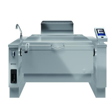 Electrolux 586297 ProThermetic Sprint Gas Tilting Braising Pan, 170lt, Hygienic Profile, Freestanding, external control panel