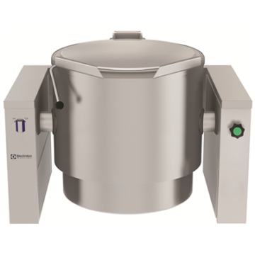 Electrolux 587186 Steam tilting Boiling Pan 60lt with manual steam control, freestanding - Marine