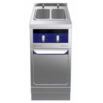 Electrolux thermaline 80 - 2 X 5 lt Wells Freestanding Electric Pasta Cooker, 1 Side, Backsplash, H=700 PNC 588204