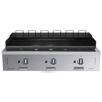 Electrolux thermaline 85 - Full + 1/2 Module Gas Chargrill Top, 1 Side with Backsplash PNC 588620