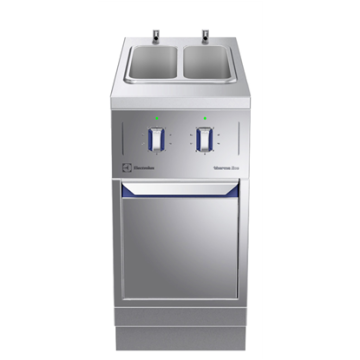 Electrolux thermaline 85 - 2 X 5 lt Wells Freestanding Electric Pasta Cooker, 1 Side, Backsplash PNC 588624