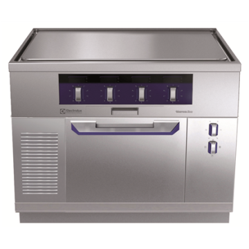 Electrolux thermaline 90 - Electric Free-cooking Top on Oven with Backsplash H=700 PNC 589662