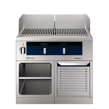 Electrolux 589834 Modular Cooking Range Line thermaline 90 - Full Module Electric Chargrill, 1 Side