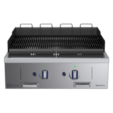Electrolux thermaline 85 - Full Module Gas Chargrill Top, 1 Side with Backsplash (Town Gas) PNC 593101