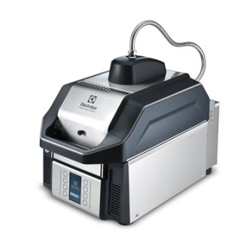 Electrolux 603945 Plug In SpeeDelight with flexible top plate, ribbed, removable teflon plate