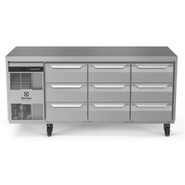 Electrolux 710119 Digital Undercounter ecostore HP Premium Refrigerated Counter - 440lt, 9x1/3 Drawers, UK Plug
