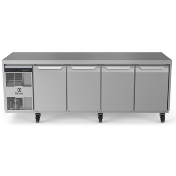 Electrolux 710121 Digital Undercounter ecostore HP Premium Refrigerated Counter - 590lt, 4-Door, UK Plug