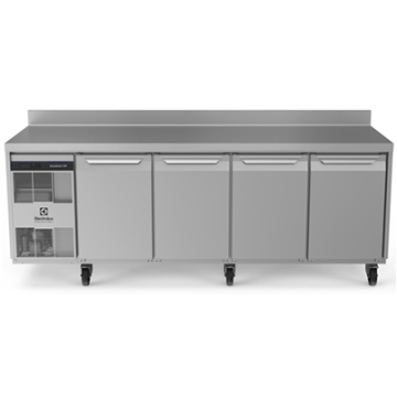Electrolux 710122 Digital Undercounter ecostore HP Premium Refrigerated Counter - 590lt, 4-Door, Upstand, UK Plug
